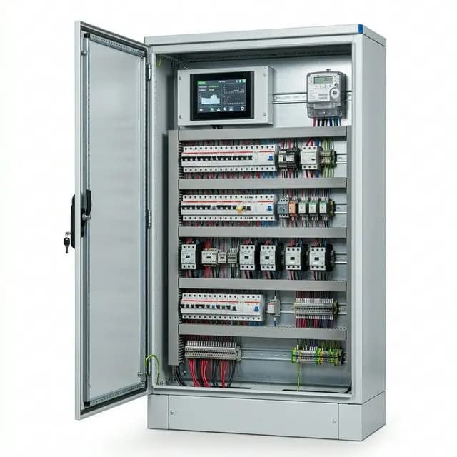 Intelligent power distribution cabinet interior